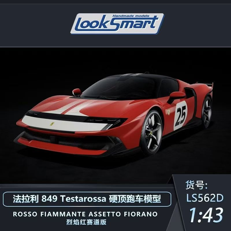 Looksmart 1/43 Ferrari 849 Testarosso now available for pre-order!