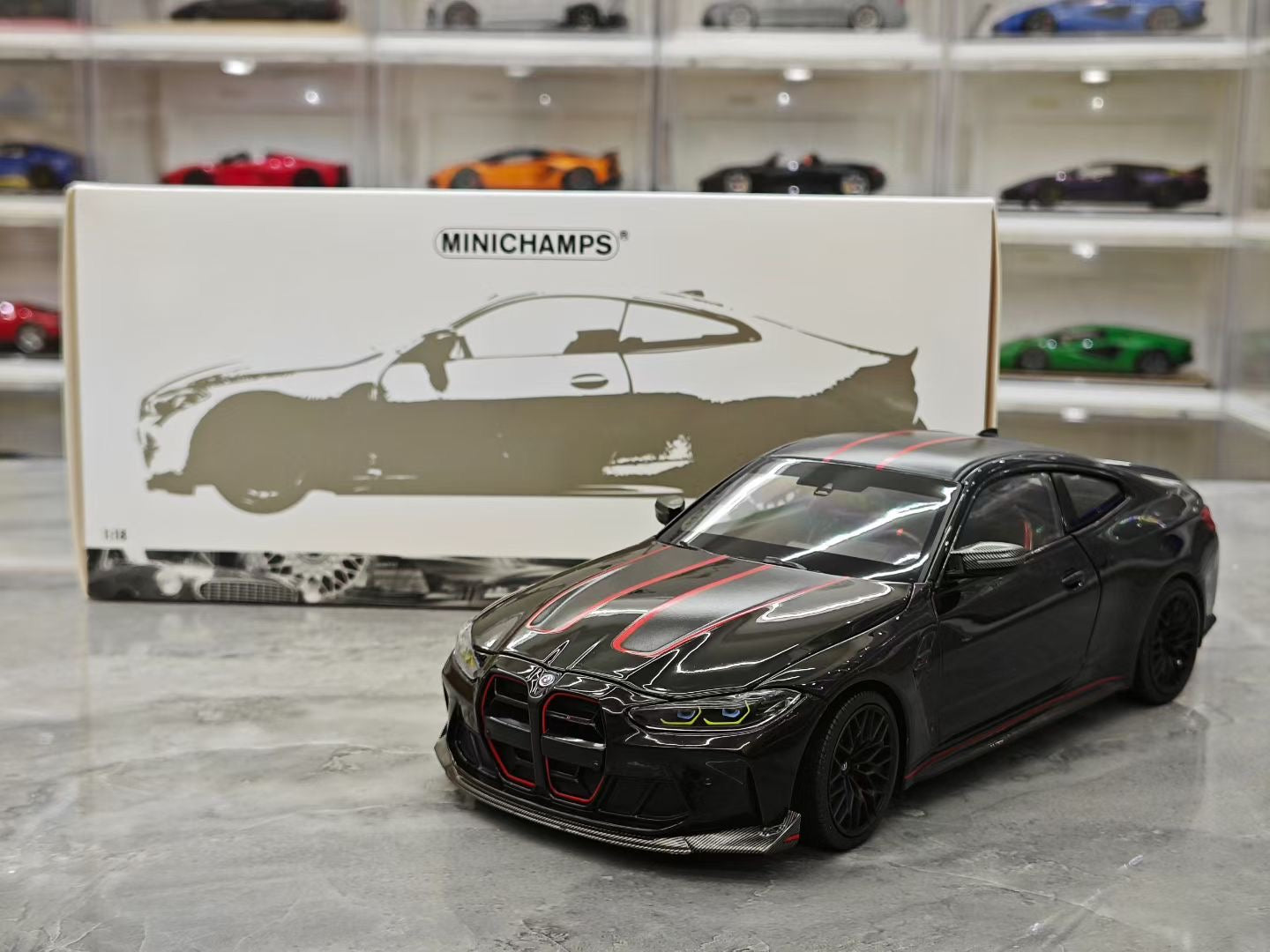 MINICHAMPS  1/18 BMW M4 CSL Alloy