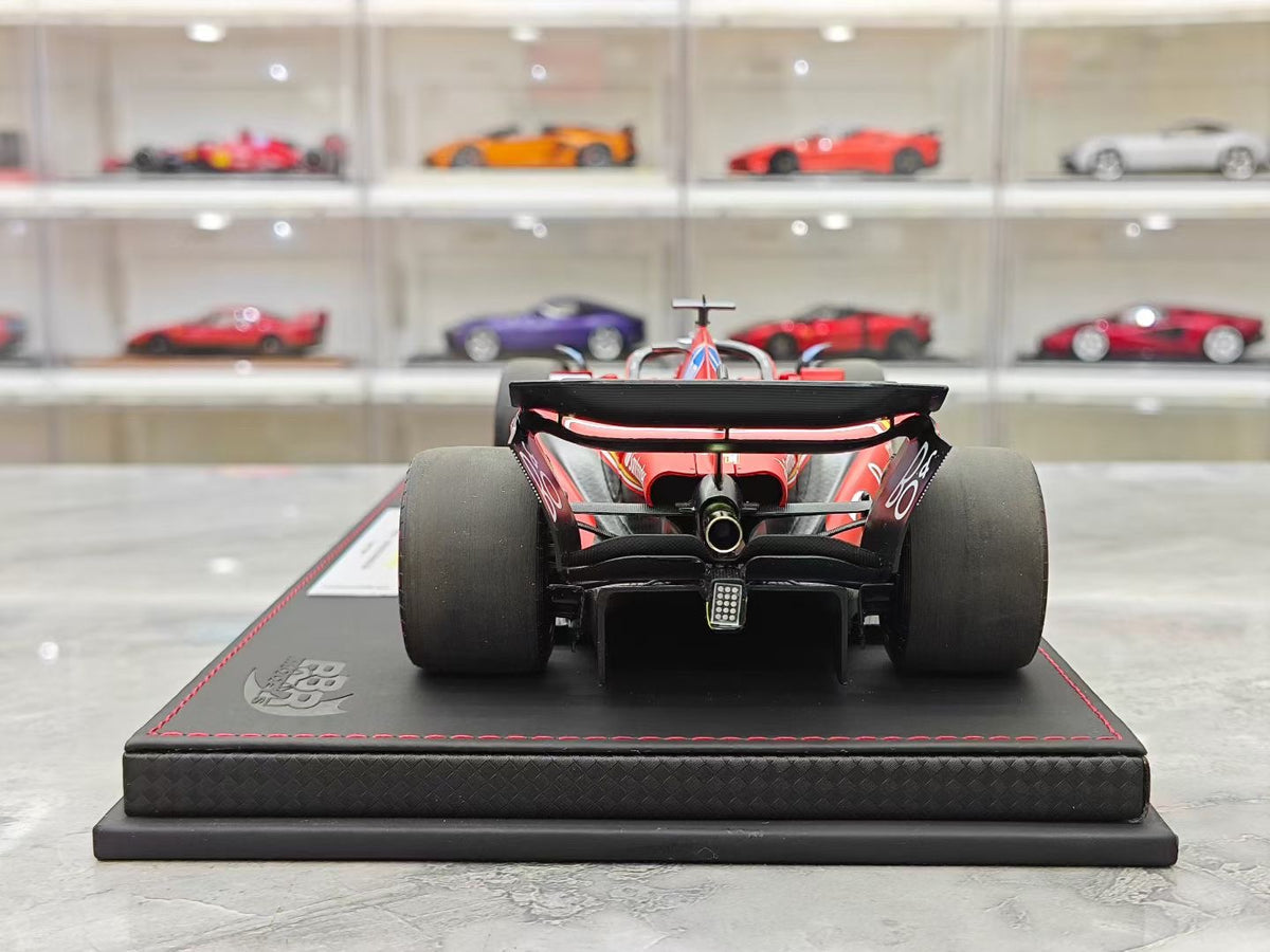 BBR 2024 Monaco GP SF-24 (Pole Position Version) Die-cast Model – Leclerc F1 (1:18 Scale)