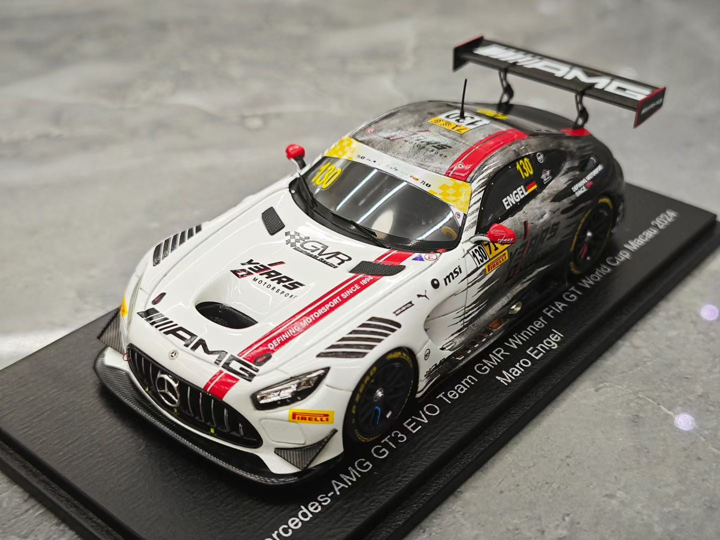 SPARK 1/43 2024 Macau GT Cup Victory - Mercedes GT3 EVO