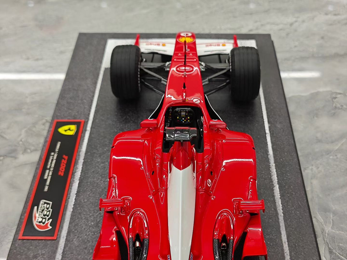 BBR 2002 San Marino Ferrari F2002 Schumacher World Champion 1:18