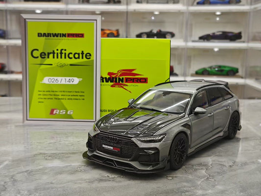 KiloWorks 1/18 Audi RS6 DarwinPRO Alloy Car Model