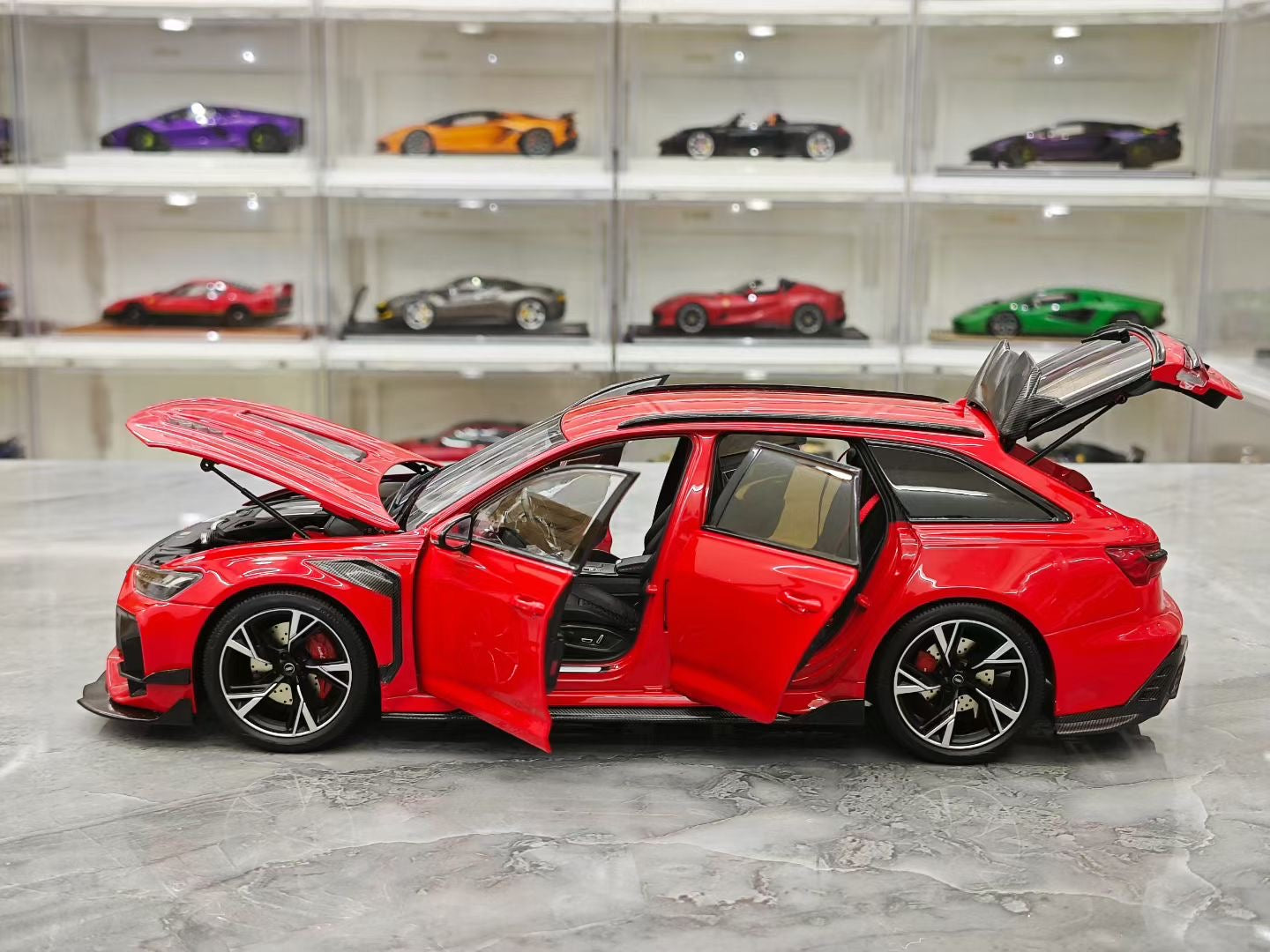 KiloWorks 1/18 Audi RS6 DarwinPRO Alloy