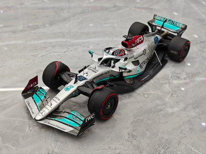 Minichamps 1:18 2022 Spanish Grand Prix W13 – Russell (F1 Diecast)