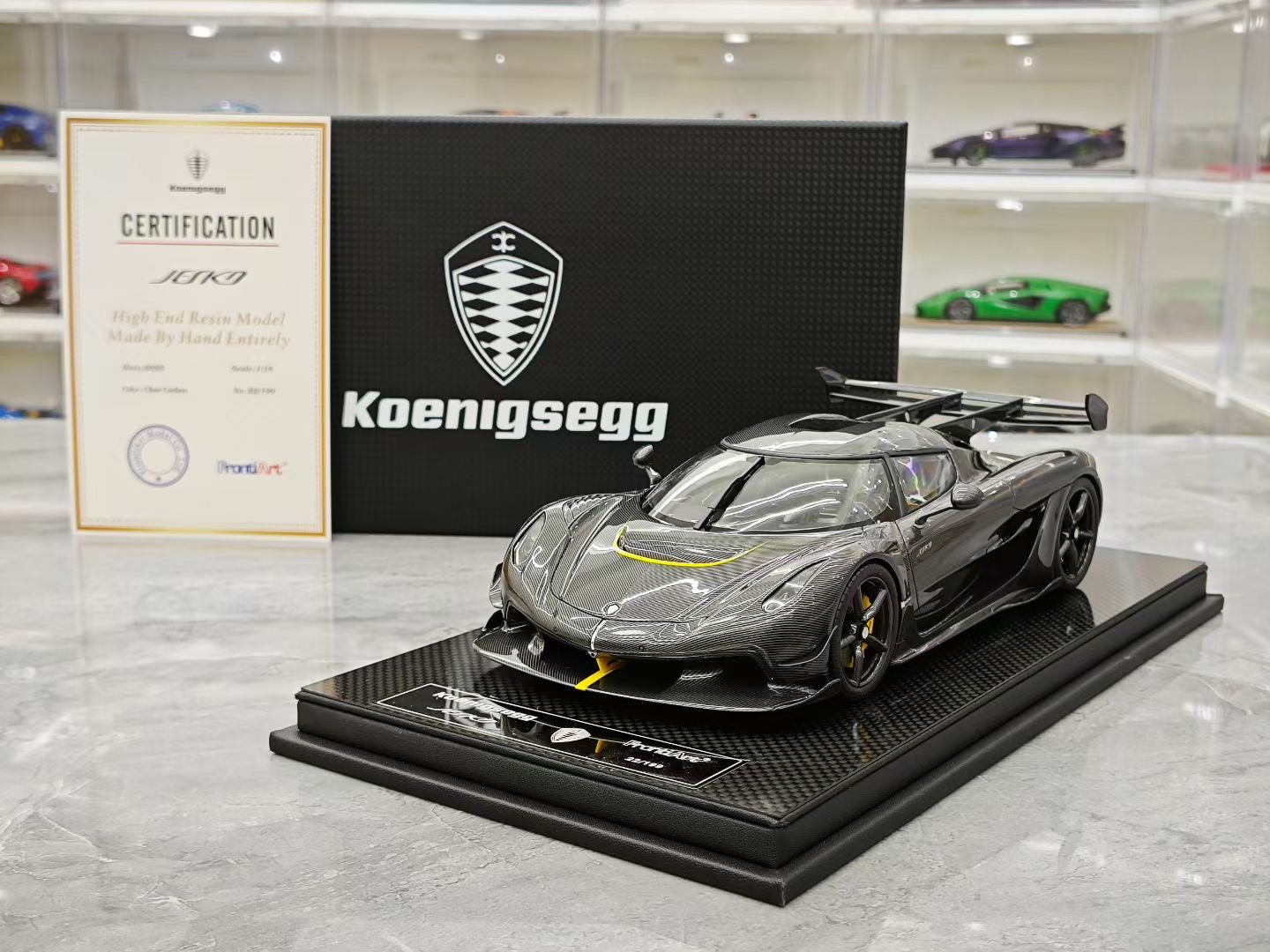 Frontiart 1/18 Koenigsegg Jesko Car Color