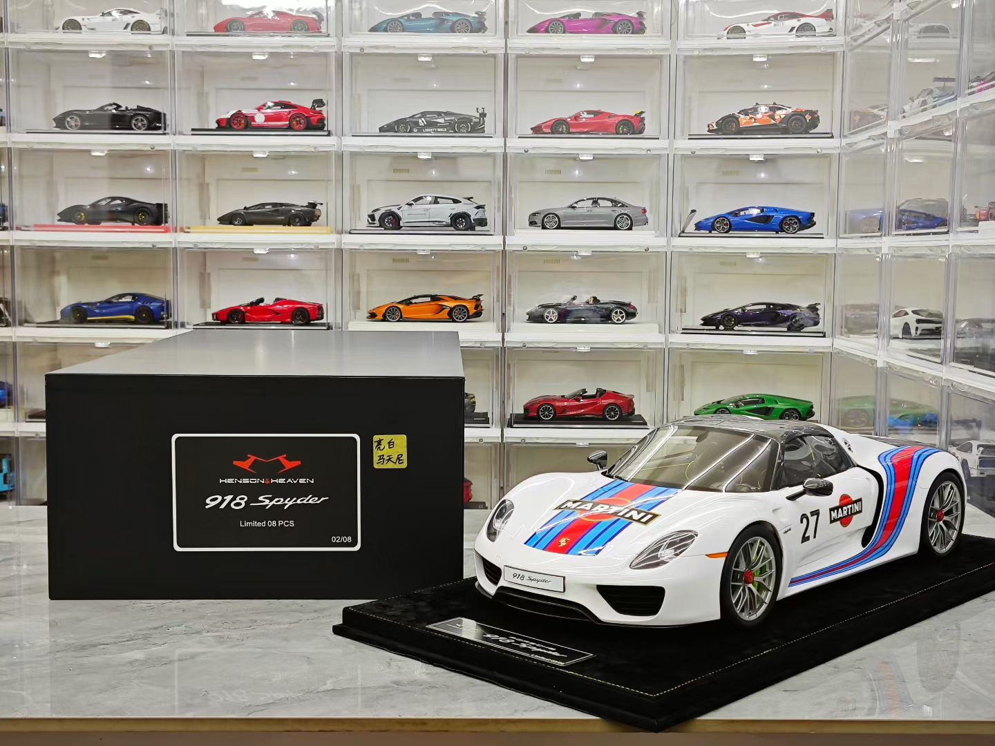 HH Model 1/8 Porsche 918 Spyder Resin