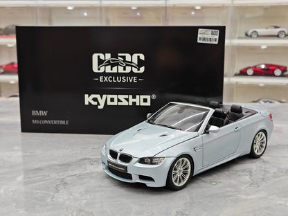 Kyosho BMW M3 Convertible, 1:18 scale die-cast model with fully opening parts