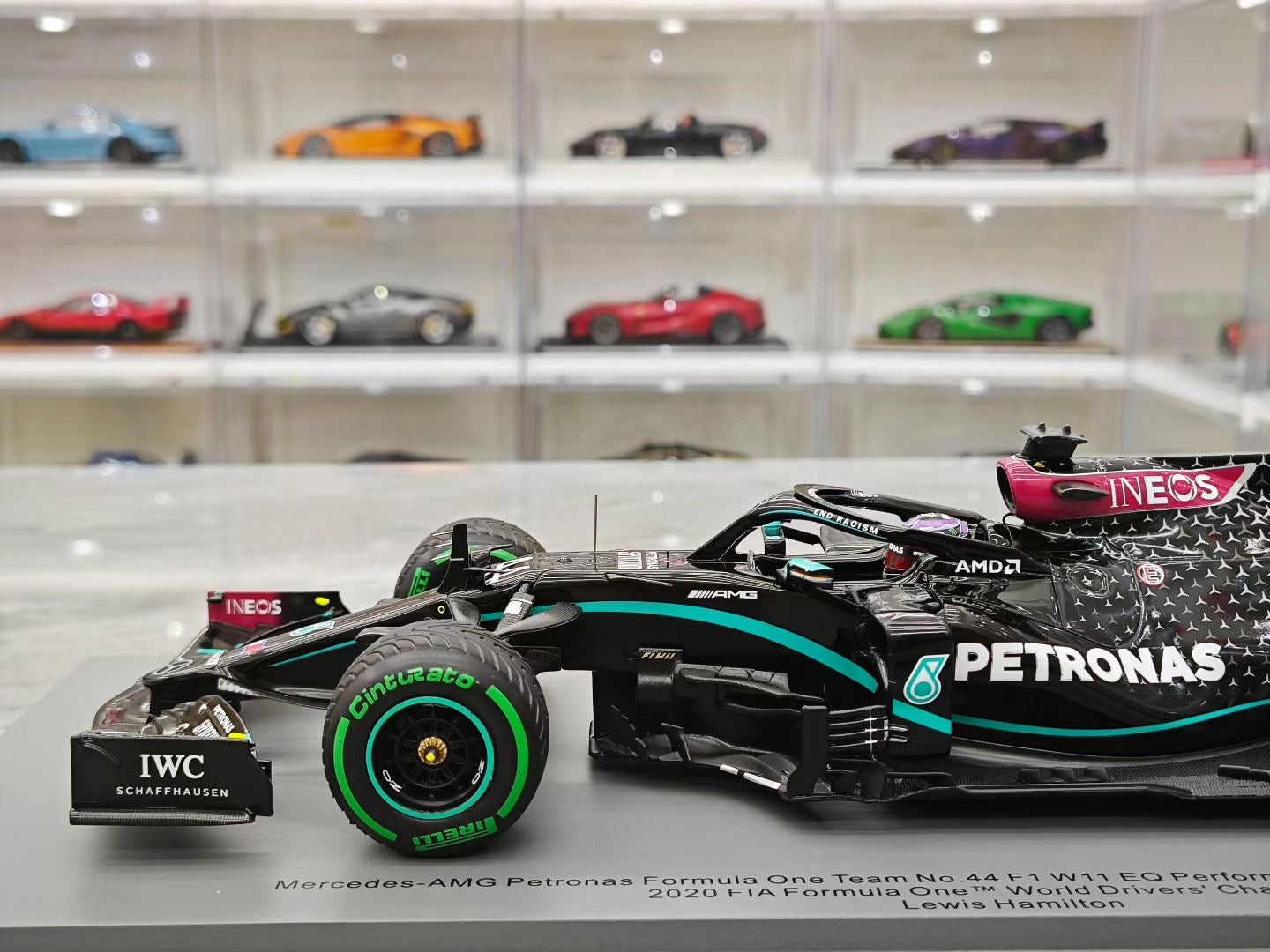 SPARK 1/18 2020 Türkiye W11 Hamilton 7-time champion