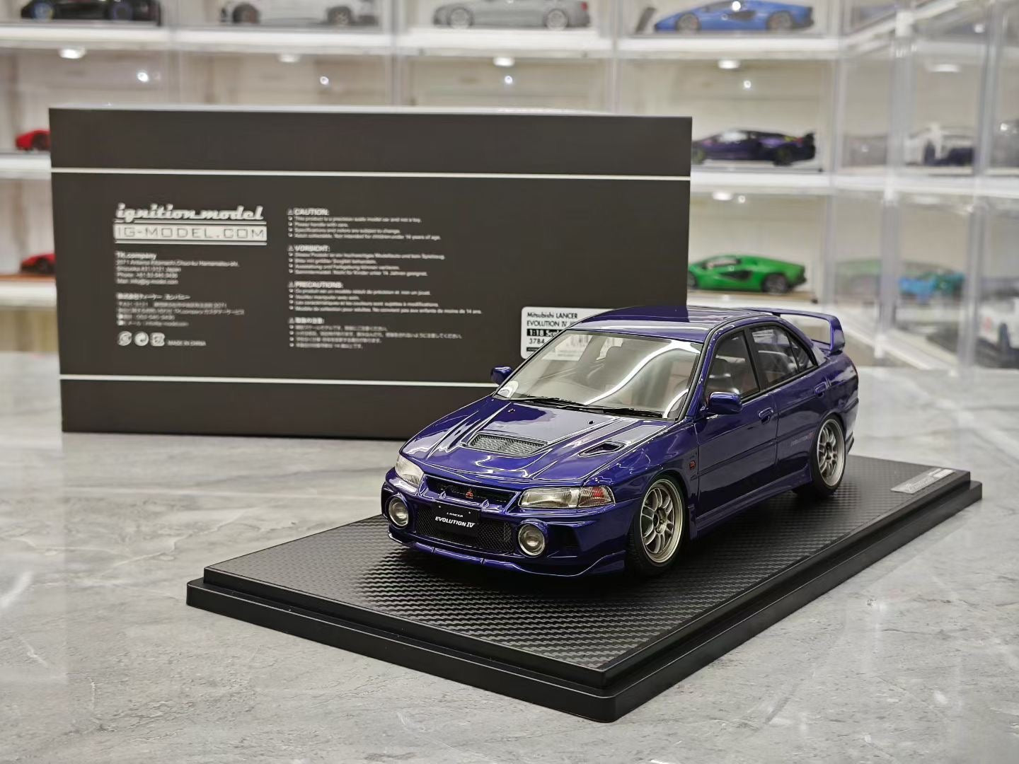IG 1/18 Mitsubishi Arthur EVO IV 4th Generation