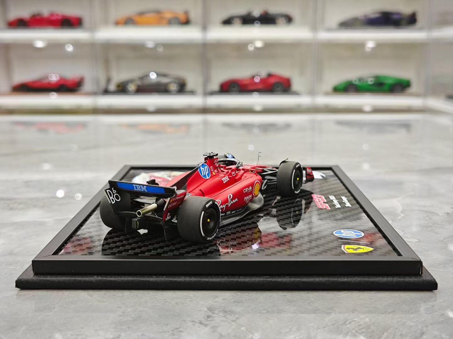 BBR 1/43 2025 Ferrari, Zhou Guanyu, Test Car SF23 Resin Racing F1