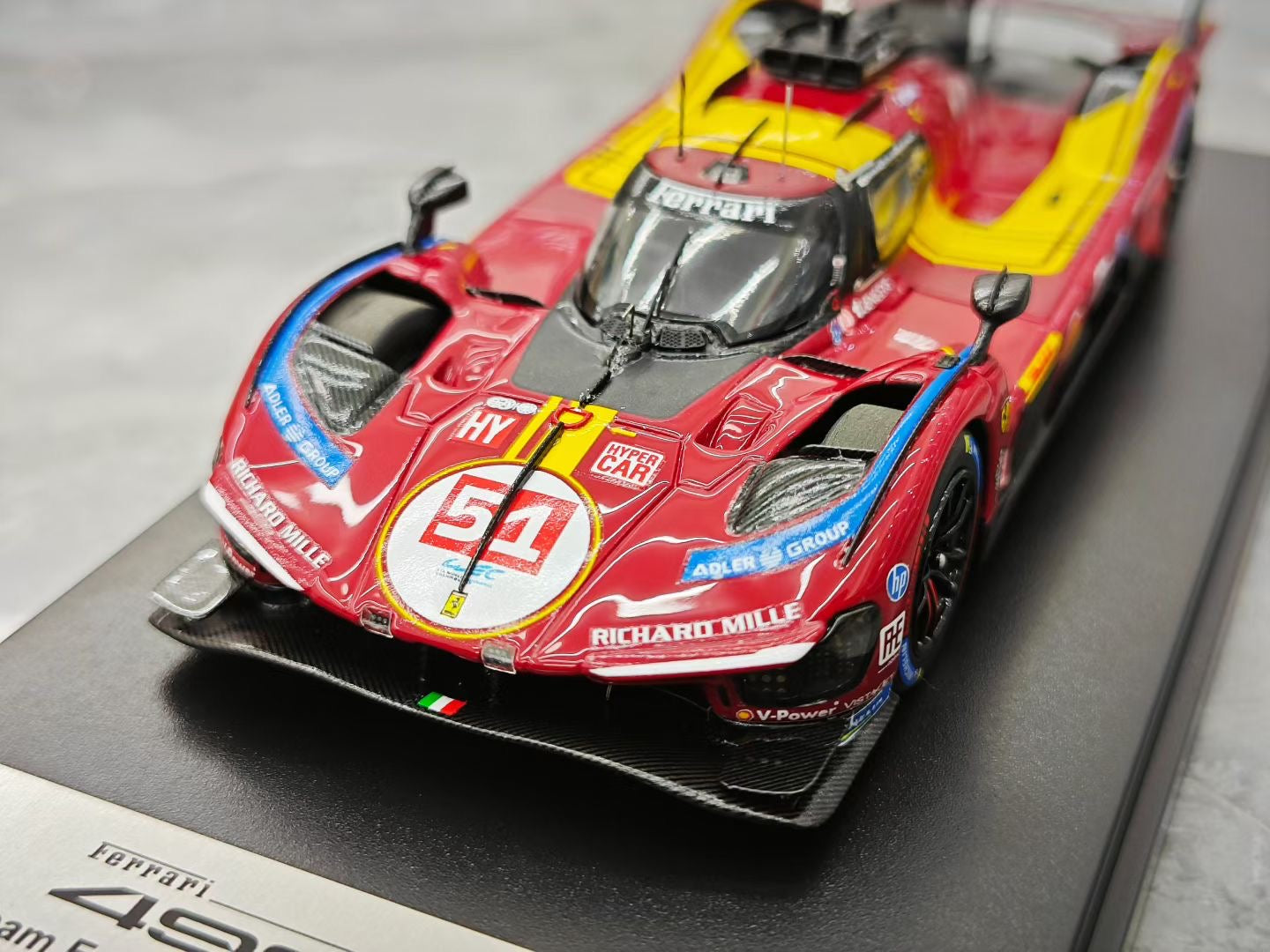 BBR 1/43 2025 Endurance Race Ferrari 499P Resin