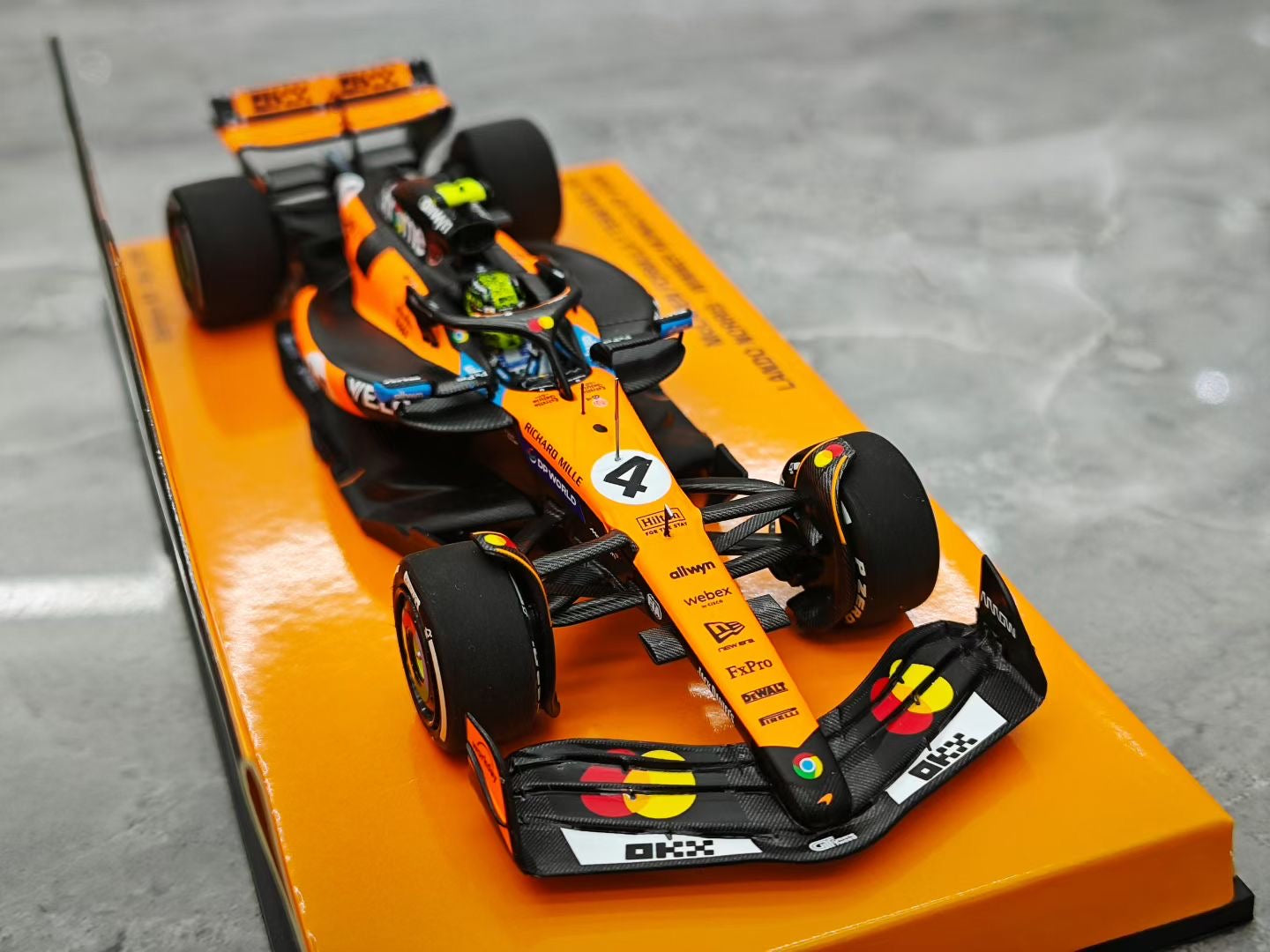 Minichamps 1/43 2025 Monaco Grand Prix MCL39 Norris F1