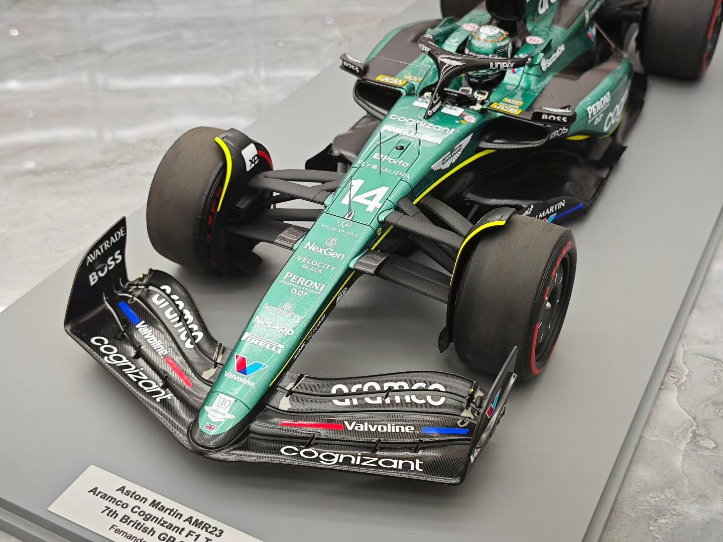 Spark 1/12 2023 British Grand Prix AMR23 Alonso F1