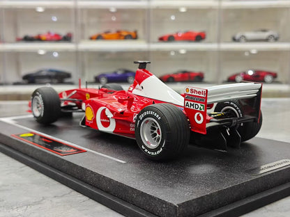 BBR 2002 San Marino Ferrari F2002 Schumacher World Champion 1:18