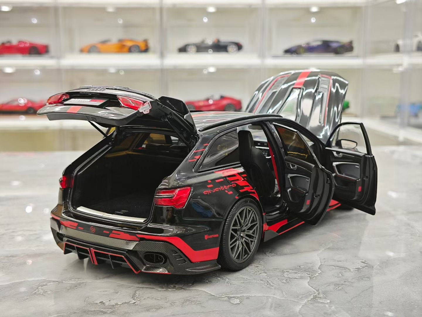 KiloWorks 1/18 Audi RS6 DarwinPRO Alloy (diecast model)