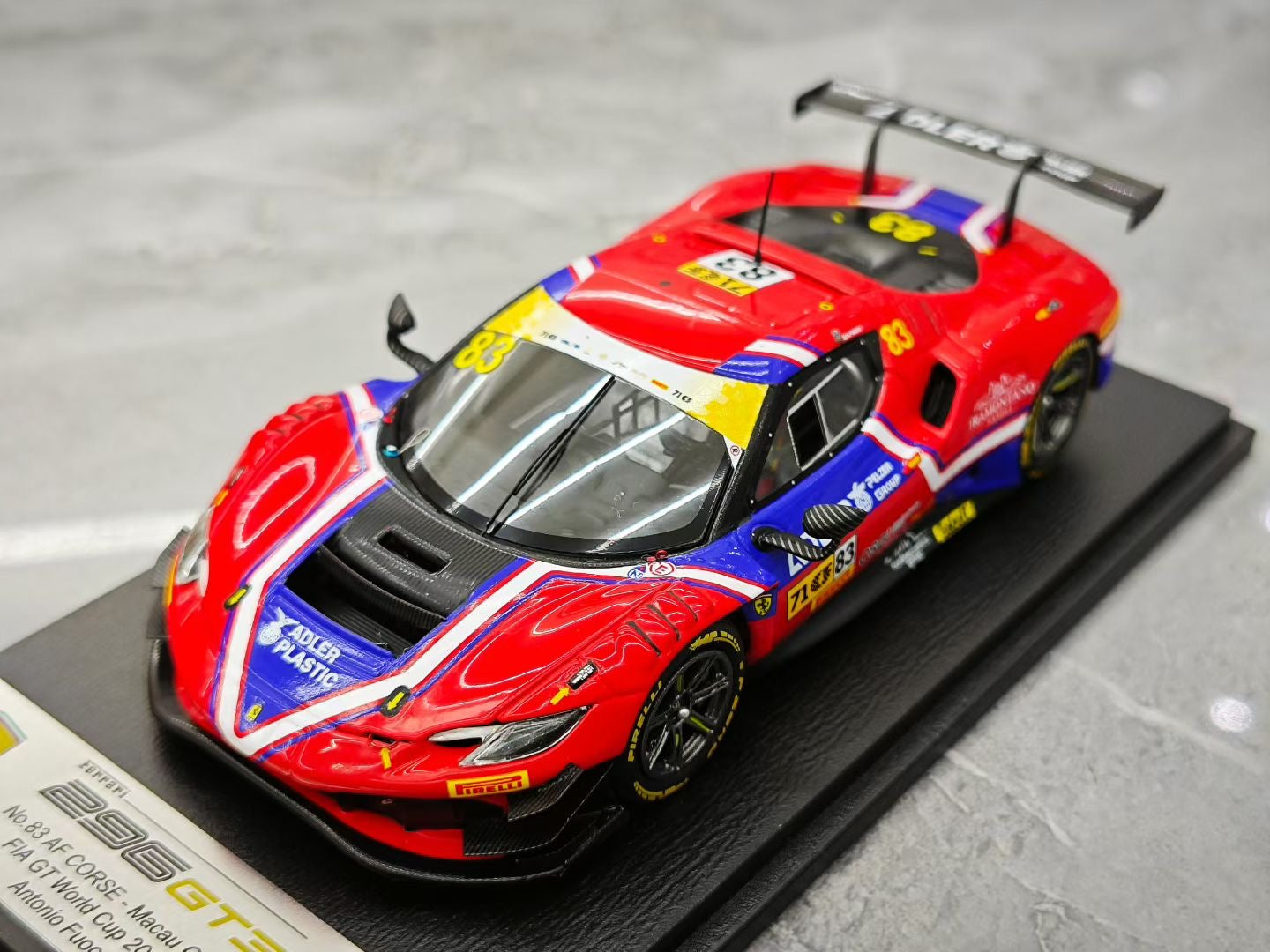 Looksmart 1/43 2024 Macau GT Cup AF Ferrari 296 GT3