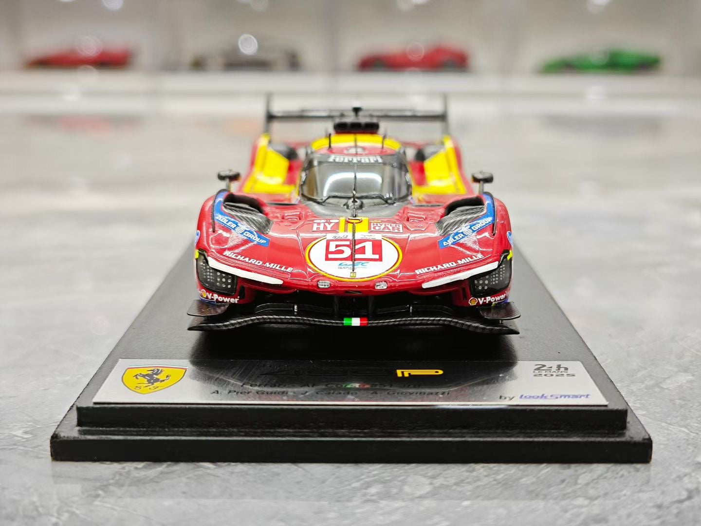 Looksmart 1/43 2025 Le Mans Ferrari 499P AF Corse