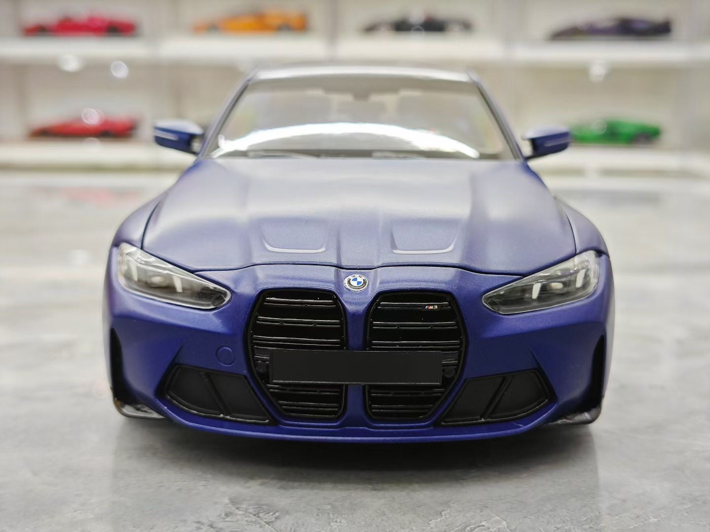 MINICHAMPS  1/18 2024 BMW M3 Alloy Full Open