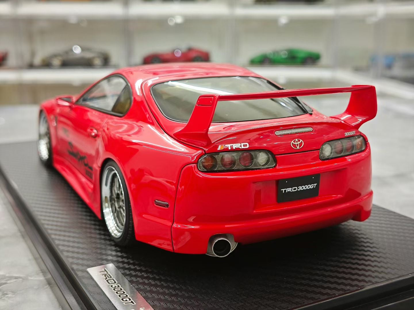 IG 1/18 Toyota Supra A80 TRD 3000GT JDM Resin Model