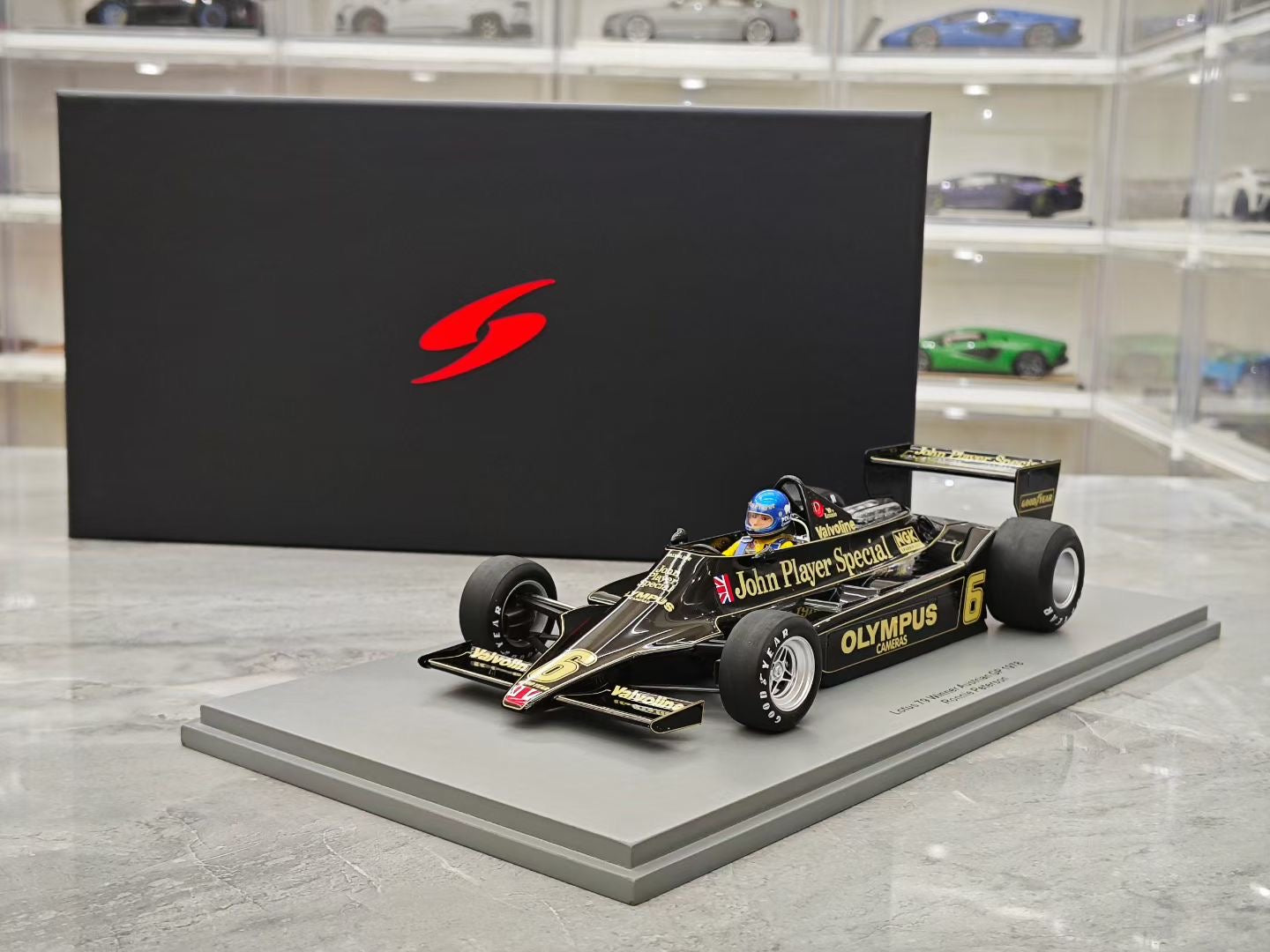 Spark 1/18 1978 Austrian Grand Prix Lotus 79 F1 Victory 6 model