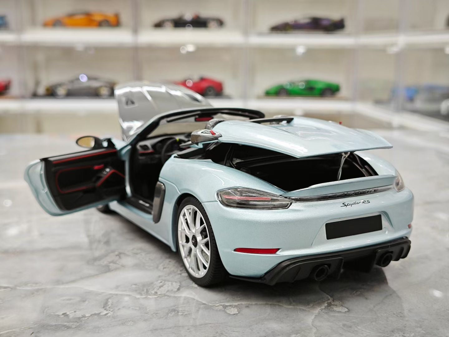 MINICHAMPS  1/18 Porsche 718 SPYDER RS Convertible