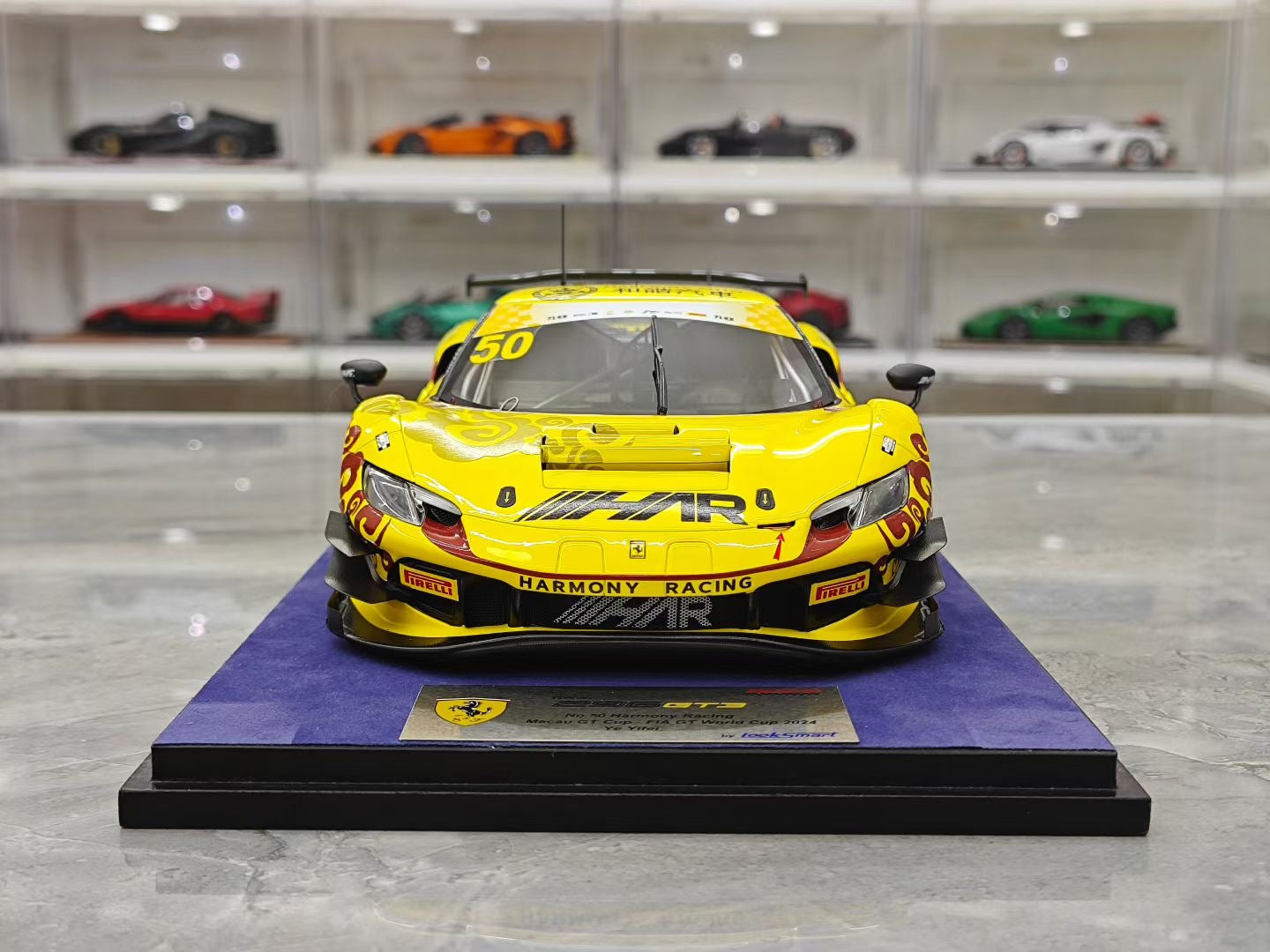 Looksmart 1/18 scale 2024 Macau GT Cup Ferrari 296 GT3 resin