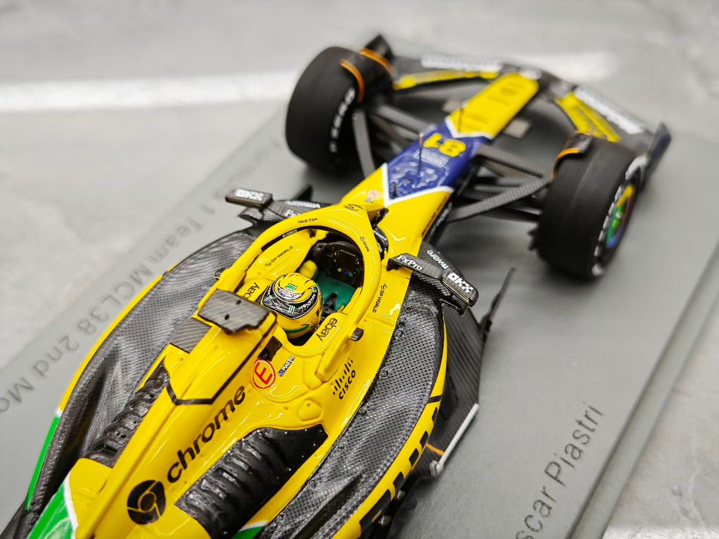 SPARK 1/43 2024 Monaco Grand Prix McLaren MCL38 Piastri F1