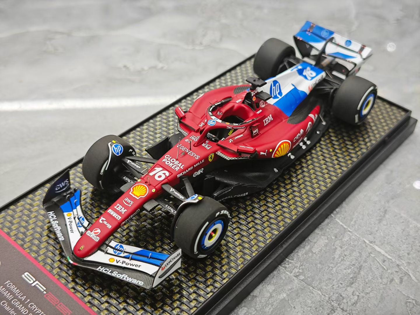 BBR 1/43 2025 Miami Grand Prix SF25 Leclerc F1