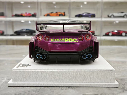 BBA Model 1:18 Scale Nissan GT-R (R35) LB-Silhouette Works GT-RR