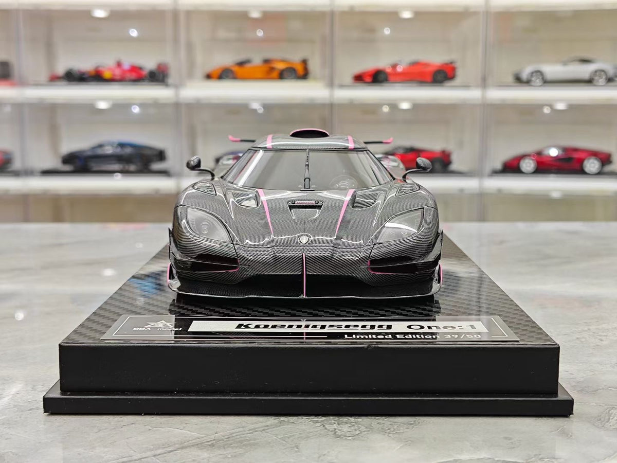 BBA Model Koenigsegg One:1 1:18 Resin Model
