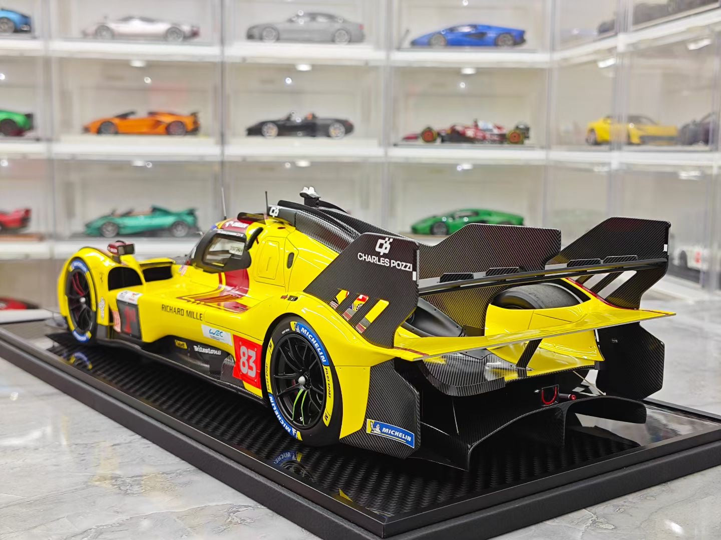 BBR 1/12 2025 Le Mans Victory Ferrari 499P No. 83, Ye Yifei