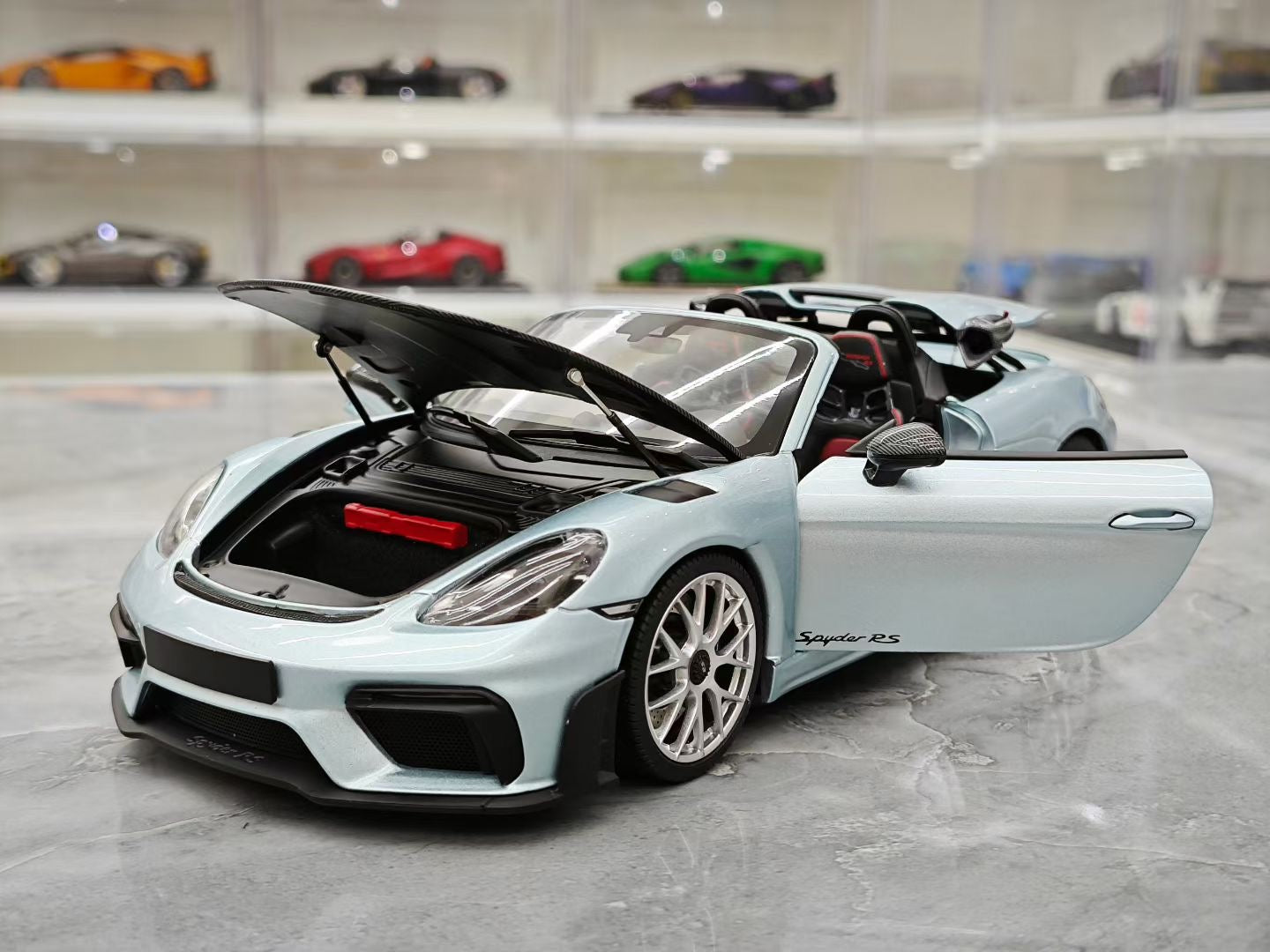 MINICHAMPS  1/18 Porsche 718 SPYDER RS Convertible