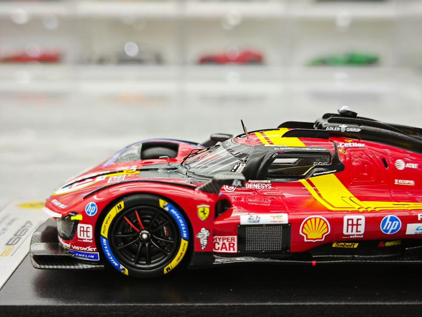 Looksmart 1/43 2025 Le Mans Ferrari 499P AF Corse