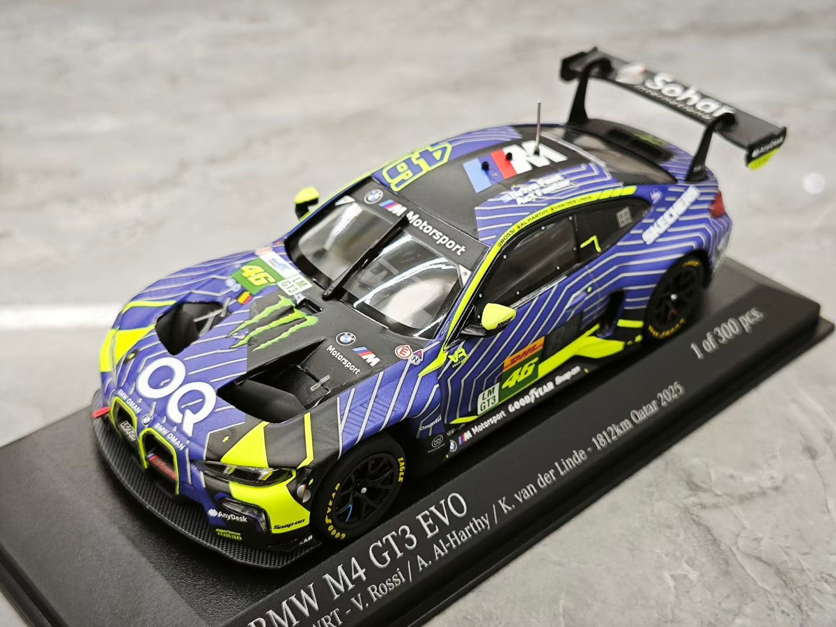 Minichamps 2025 Le Mans BMW M4 GT3 EVO (1:43 scale die-cast model)
