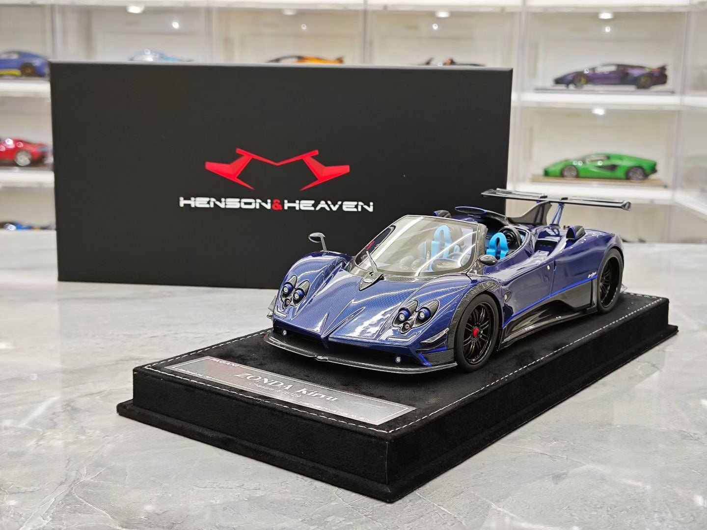 HH Model 1/18 Pagani Zonda Roadster 760 Convertible Model