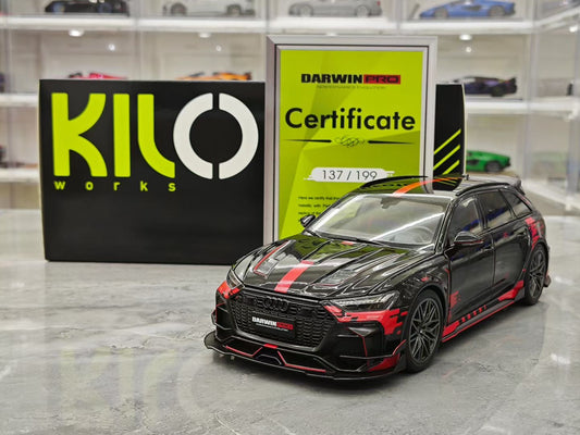 KiloWorks 1/18 Audi RS6 DarwinPRO Alloy (diecast model)