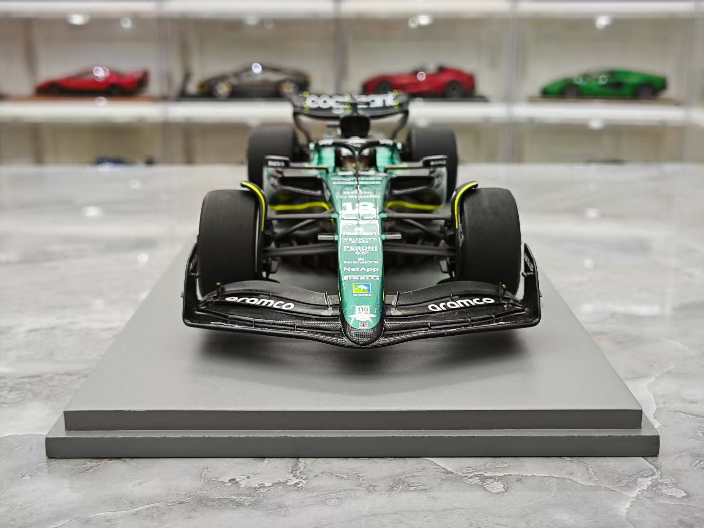 Spark 1/18 2023 Canada Grand Prix AMR23 Stroll F1