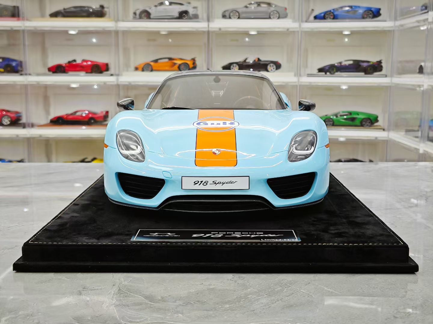 HH Model 1/8 Porsche 918 Spyder Resin