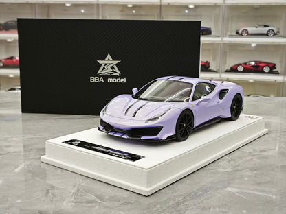 BBA Model 1:18 Scale Ferrari 488 Pista Limited Edition (Resin)