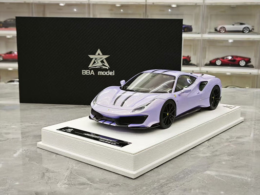 BBA Model 1:18 Scale Ferrari 488 Pista Limited Edition (Resin)