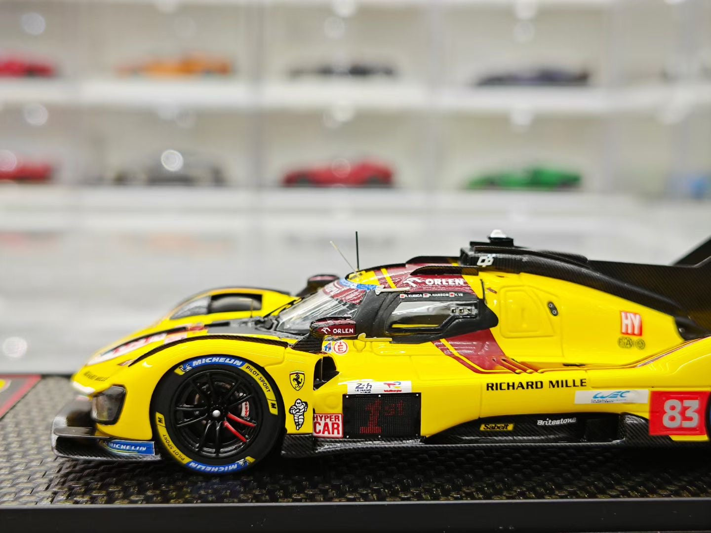 BBR 1/43 2025 Le Mans Winner Ferrari 499 LE #83 Ye Yifei