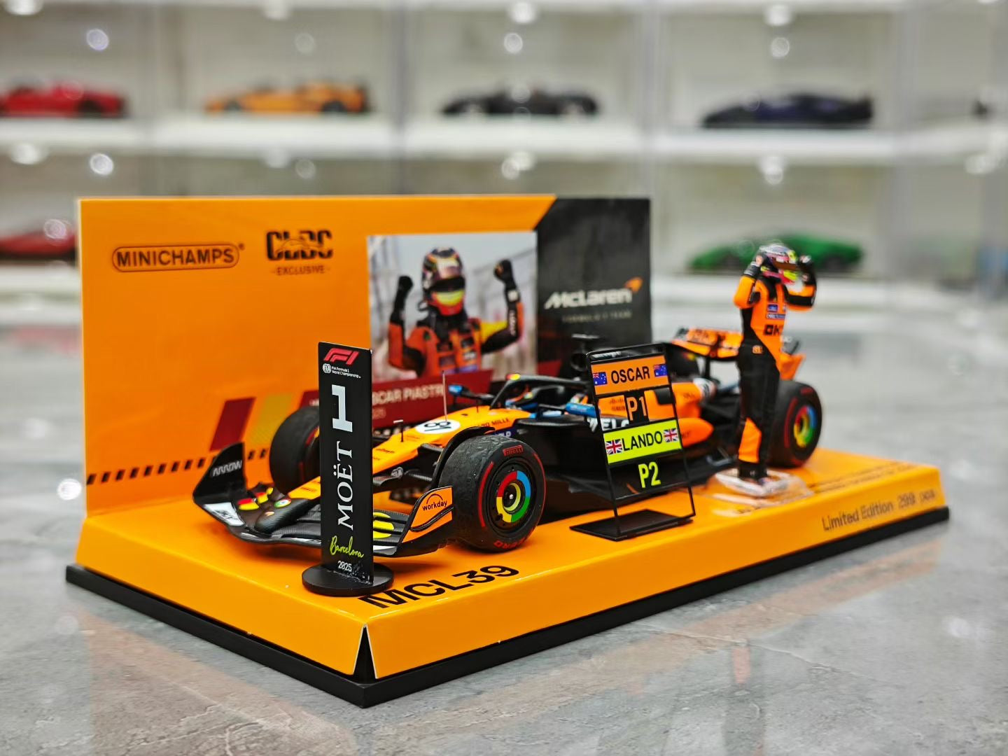 Minichamps 1/43 2025 Spanish Grand Prix MCL39 Piastri F1