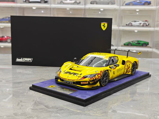 Looksmart 1/18 scale 2024 Macau GT Cup Ferrari 296 GT3 resin
