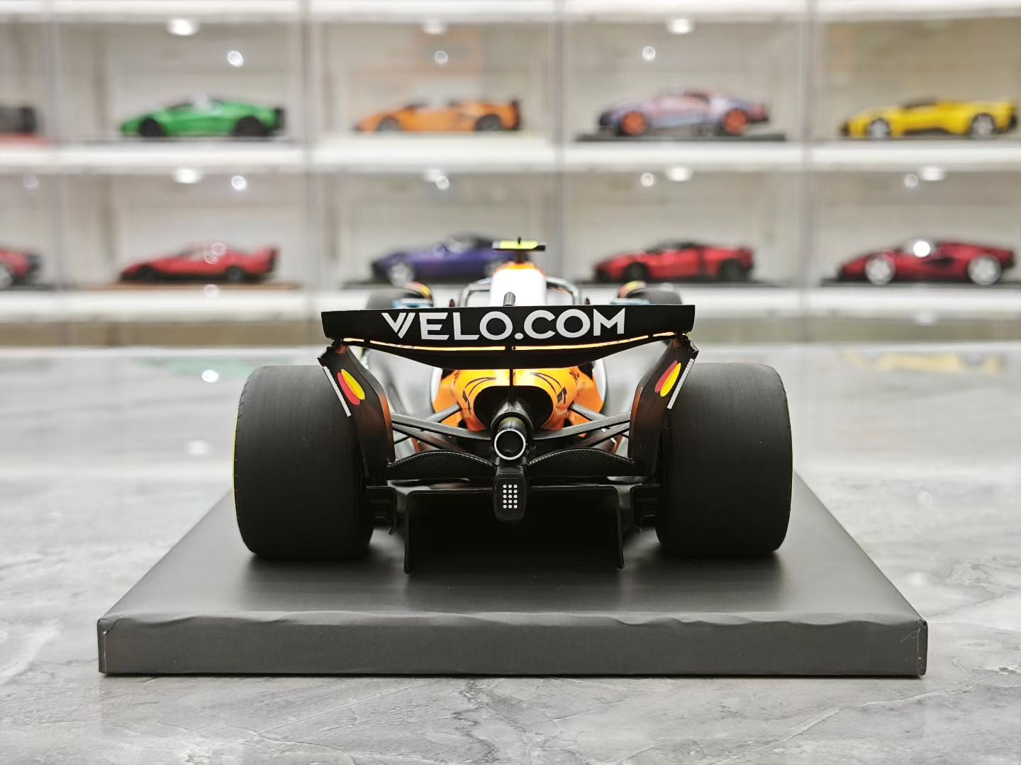 Minichamps 2025 Mexico GP Winner MCL39 Norris F1 1:18