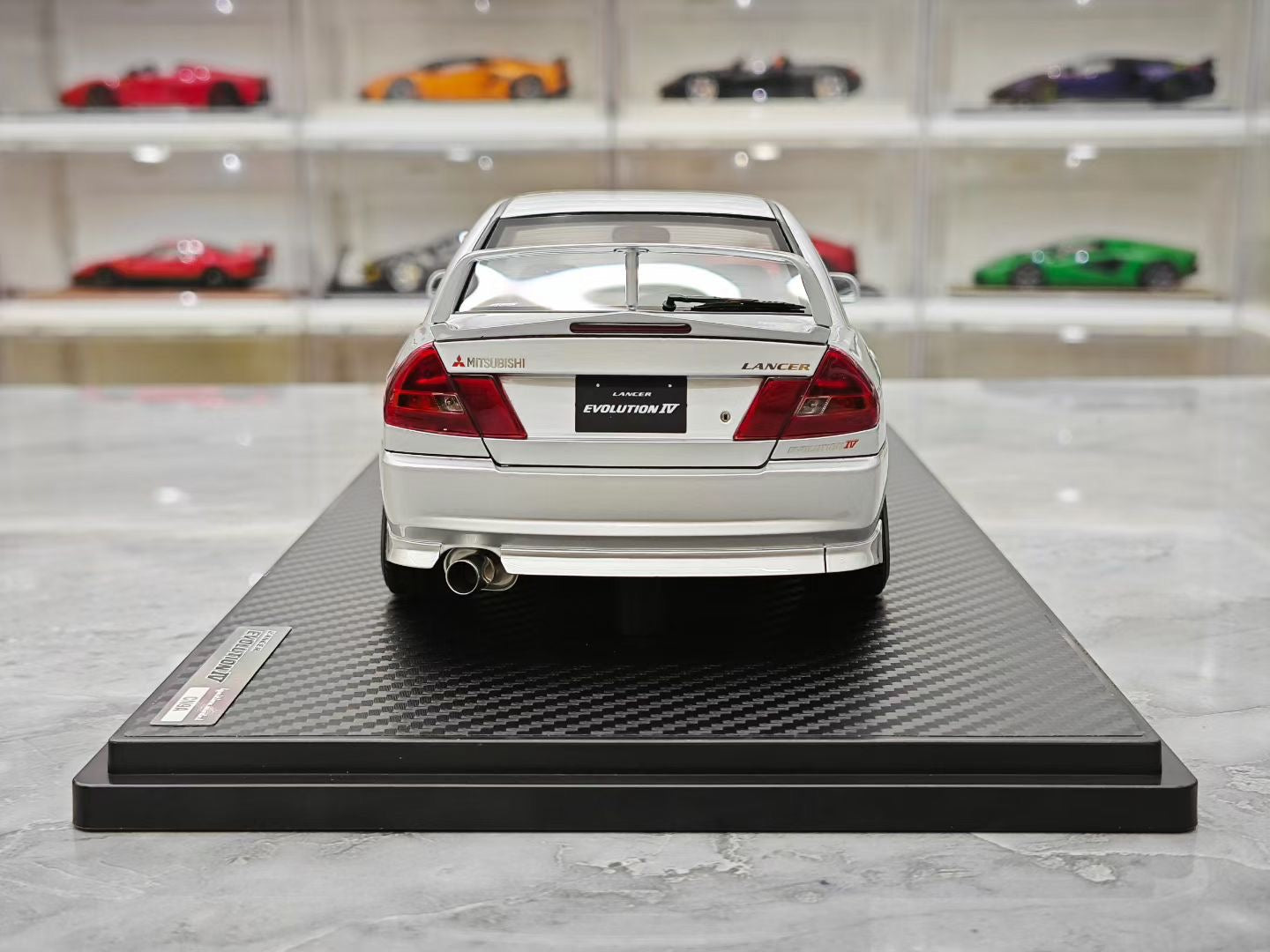 IG 1/18 Mitsubishi Arthur EVO IV 4th Generation Resin