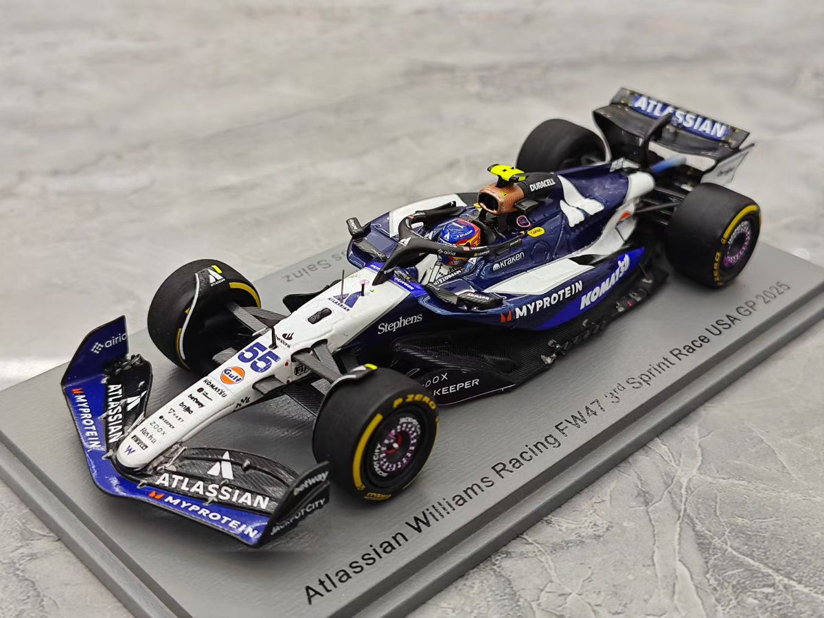SPARK 2025 US GP – Sainz Special Livery (1:43 Scale)
