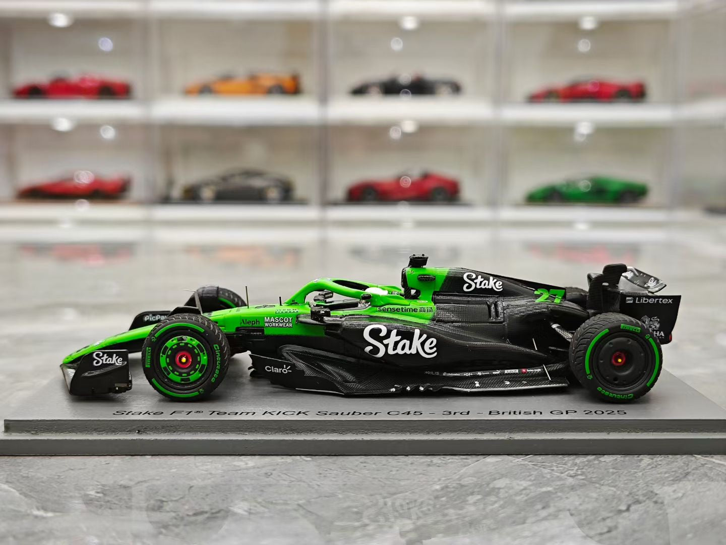 Spark 1/43 2025 British GP C45 Sauber Resin Hulkenberg F1