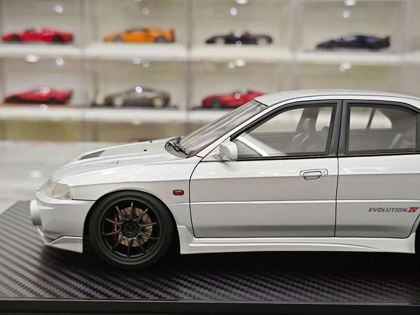 IG 1/18 Mitsubishi Arthur EVO IV 4th Generation Resin