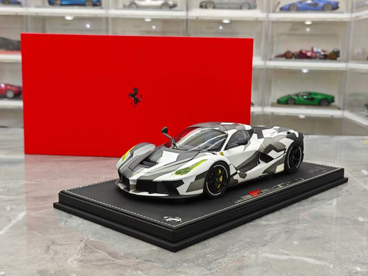 BBR 1/18 Ferrari LaFerrari Alloy Fully Deployed