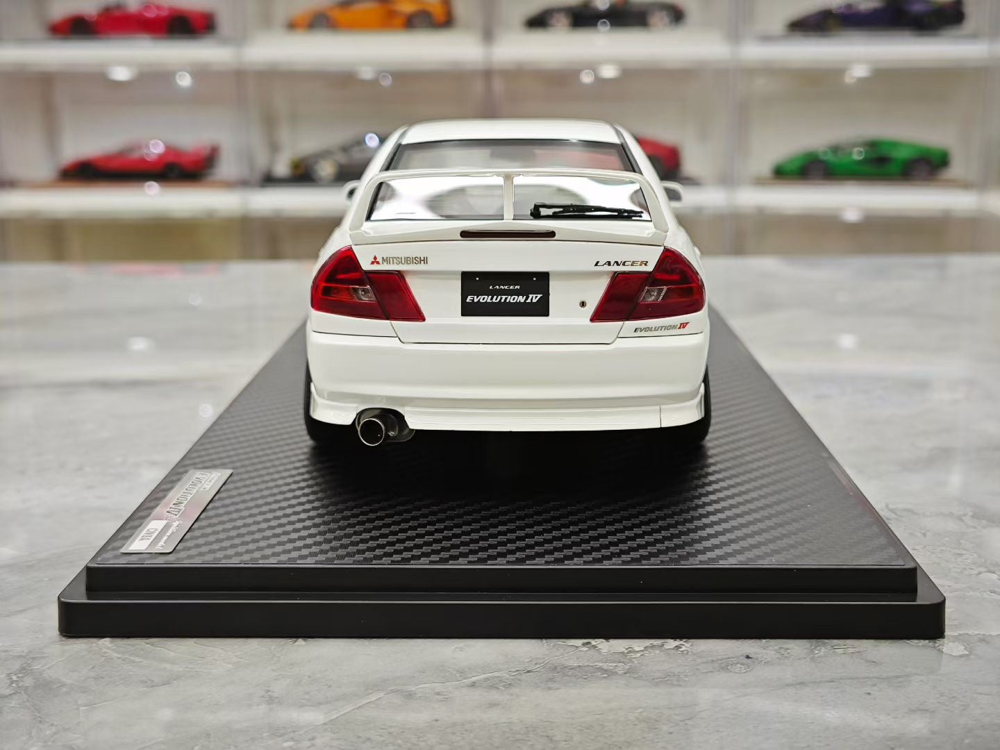 IG 1/18 Mitsubishi Arthur EVO IV 4th Generation Resin